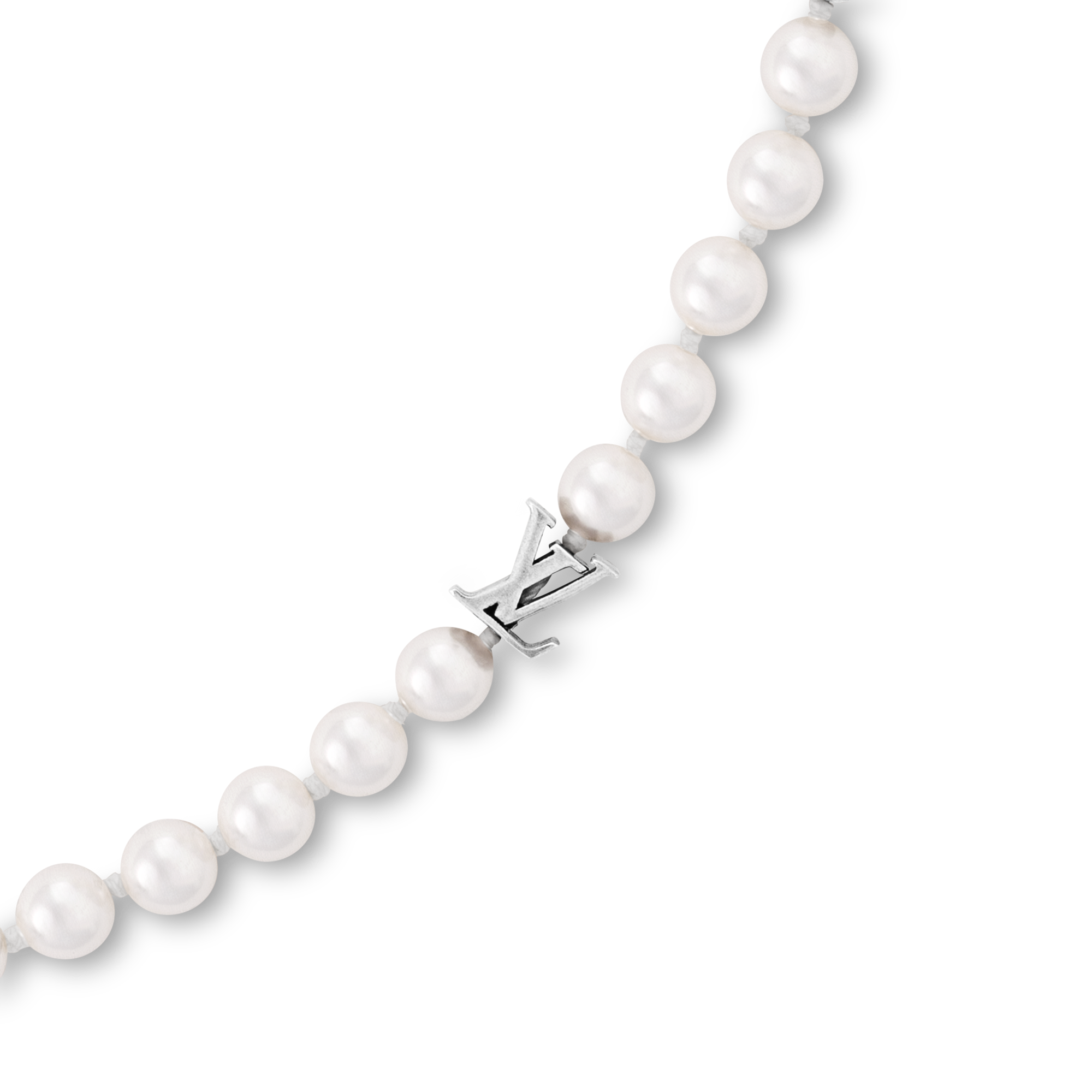 Monogram Slim Pearls Necklace S00 - Fashion Jewelry | LOUIS VUITTON